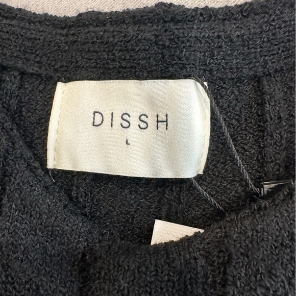 Women's DISSH Rem Black Knit Midi Dress - Picture 7 of 12